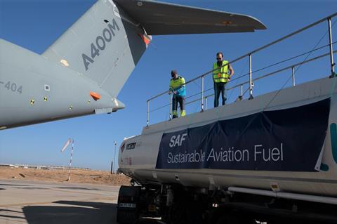 A400M SAF fuel truck