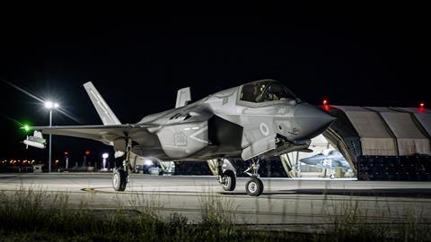 RAF F-35B at Akrotiri