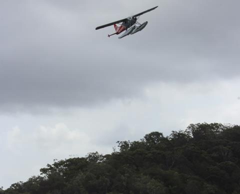 Crashed Sydney Seaplanes DHC-2