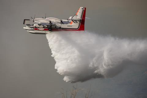 Aero-Flite CL-215 water bomber