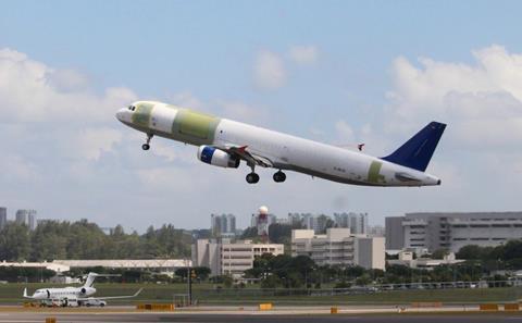 A321P2F first flight