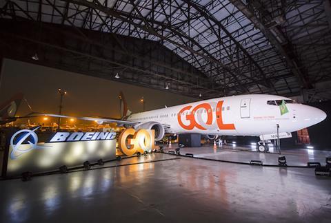 Gol first 737 Max 8