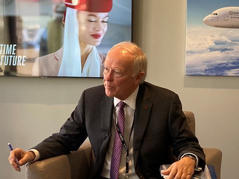 Emirates Airline president Tim Clark