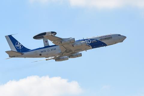 NATO E-3A AWACS