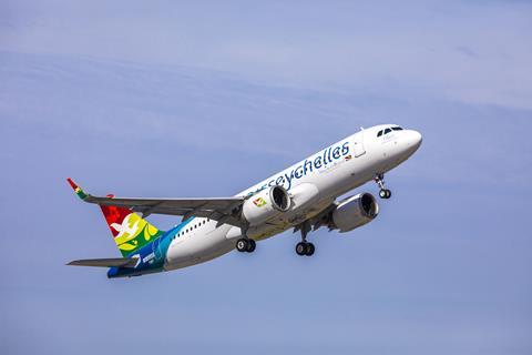 Air Seychelles’ first A320neo