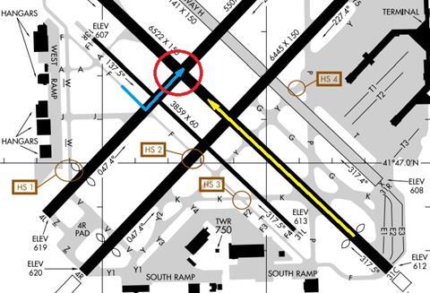 Midway incursion diagram-c-FAA with FlightGlobal augmentation