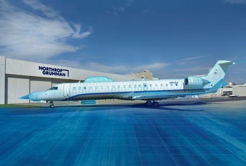 Northrop to make digital twin of its CRJ testbed c Northrop Grumman