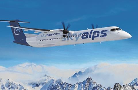 SkyAlps Dash 8-400-c-De Havilland Aircraft of Canada