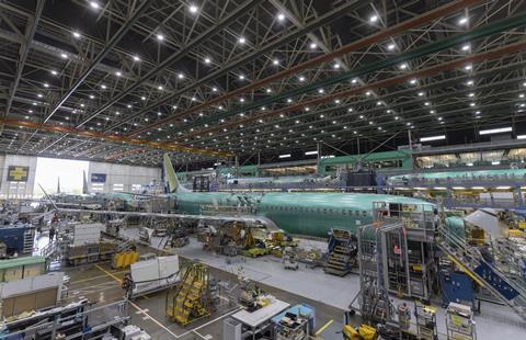 737 Max at Renton