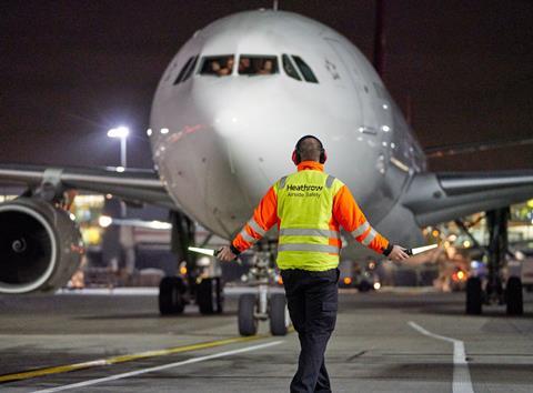 Heathrow night-c-Heathrow Airport