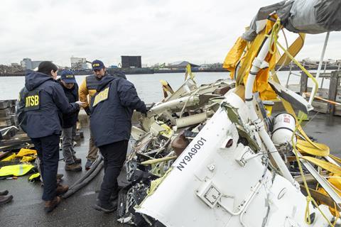 Bell 206 crash Hudson River 10Apr2025
