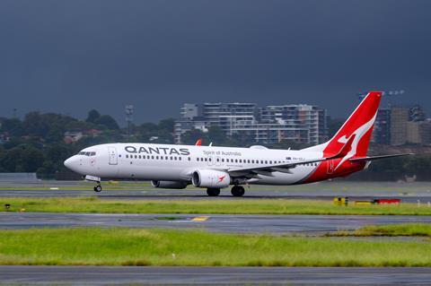 Qantas 737-800 Periam Photo Shutterstock