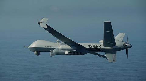 MQ-9A Block 5 with sonobouy dispenser