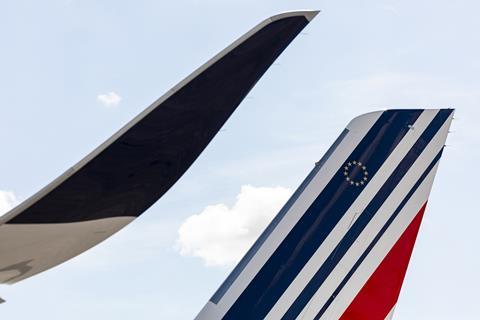Air France Airbus A350 tail