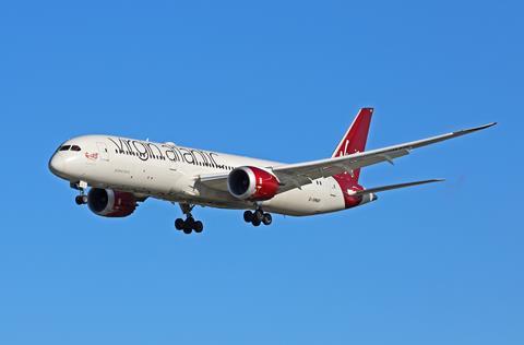 Virgin Atlantic Boeing 787-9 2020