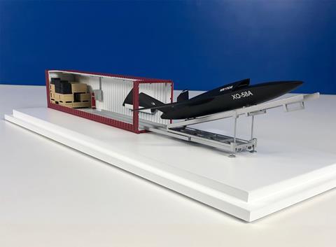 Kratos Container Model XQ-58 003E