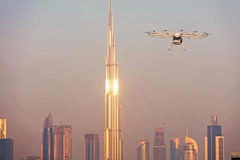 Volocopter VC200 in Dubai