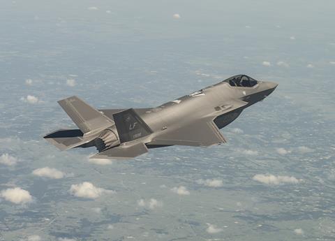 F-35A via Lockheed Martin