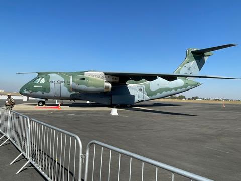 Embraer C-390 at Aero India