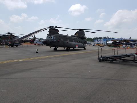 CH-47F RSAF Singapore Chinook