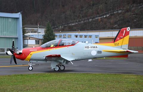Spanish air force Pilatus PC-21