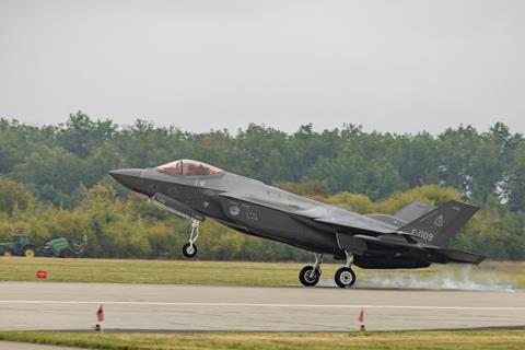 RNLAF Dutch F-35A in Poland c RNLAF