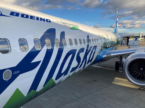 Alaska Airlines Ecodemonstrator