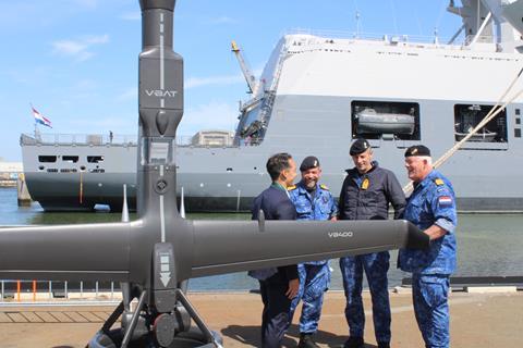 V-Bat Dutch navy