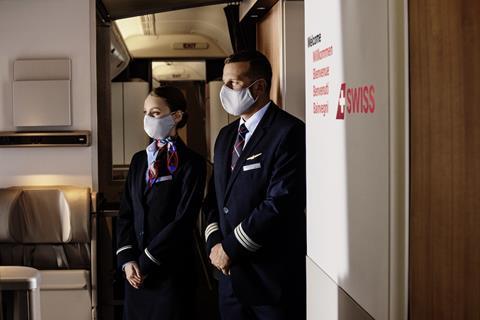 mask swiss airlines