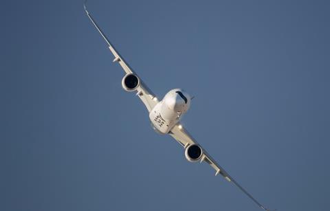 A350-900 head-on