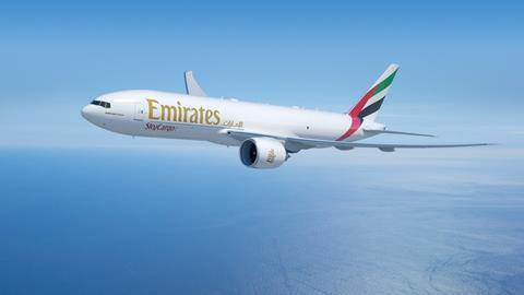 Emirates 777F Boeing