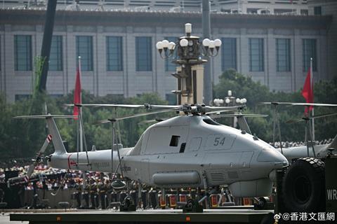 China unmanned helo