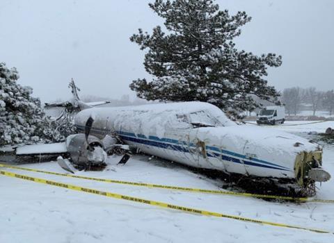 Metro crash N247DH-c-NTSB via FAA