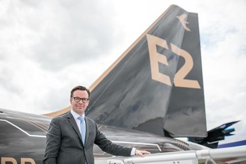 Arjan Meijer, President and CEO Embraer Commercial Aircraft
