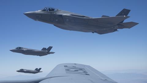 F-35A Lightning II’s from Hill Air Force Base Utah