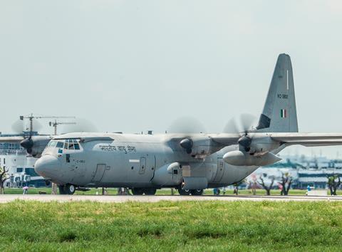Indian air force C-130J