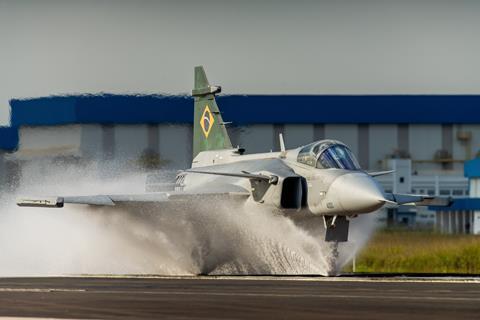 Gripen E testing Brazil