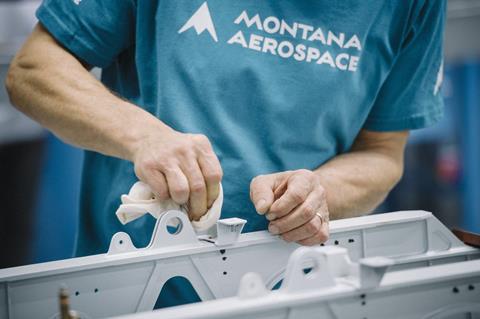 Montana Aerospace worker