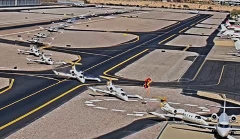 Learjet collision Scottsdale composite-c-NTSB