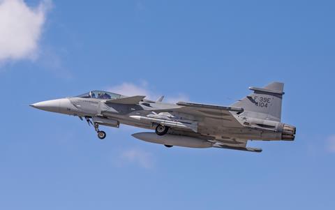 Brazilian F-39E with Meteor