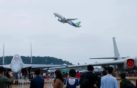 C919 at Zhuhai