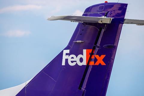 FedEx Tail ATR-C-ACIA Aero Lease