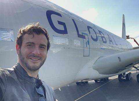 James Asquith and A380-c-Global Airlines