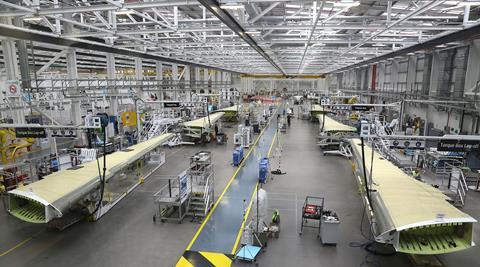 Spirit AeroSystems UK factory