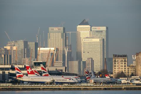 British Airways at London City airport