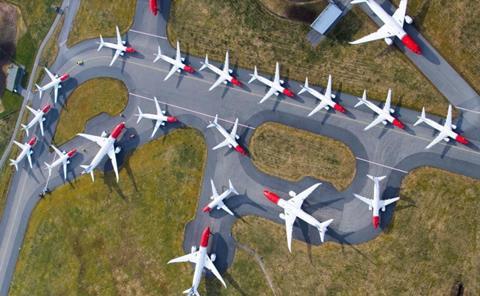 Norwegian fleet parked-c-Norwegian