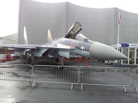 Sukhoi Su-35 Paris 2013