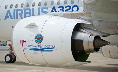 PW1100G A320 - Airbus