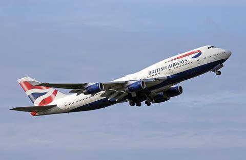 British Airways 747-400 2