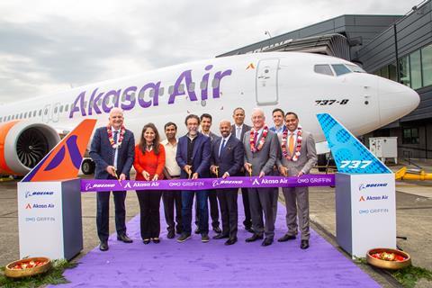 Akasa Air takes delivery of its first aircraft_June 2022